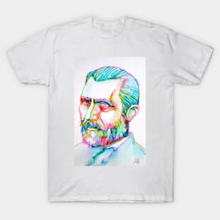 VAN GOGH watercolor and ink portrait T-Shirt